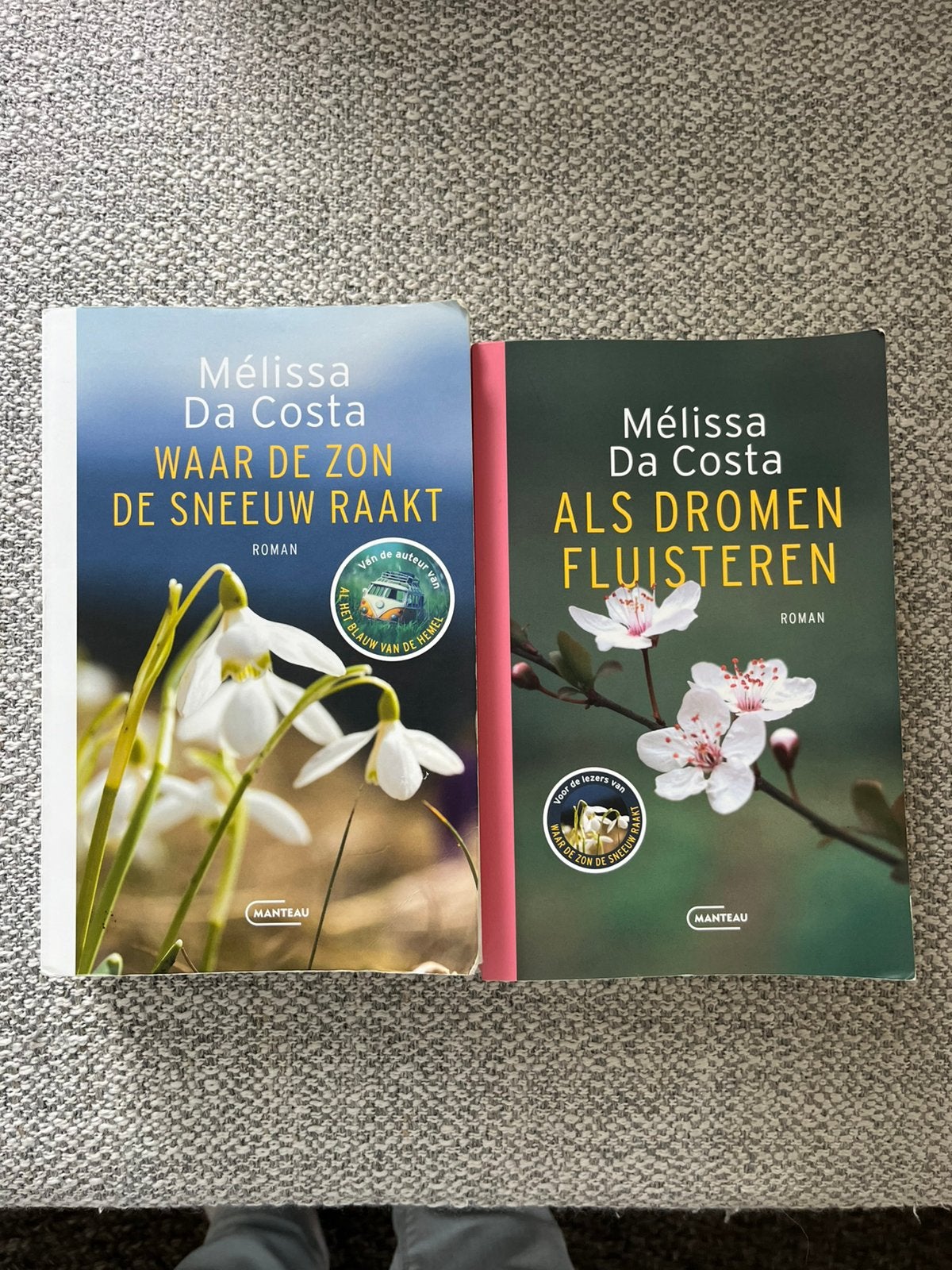 2 boeken Melissa da Costa, Ophalen, Zo goed als nieuw, Europa overig