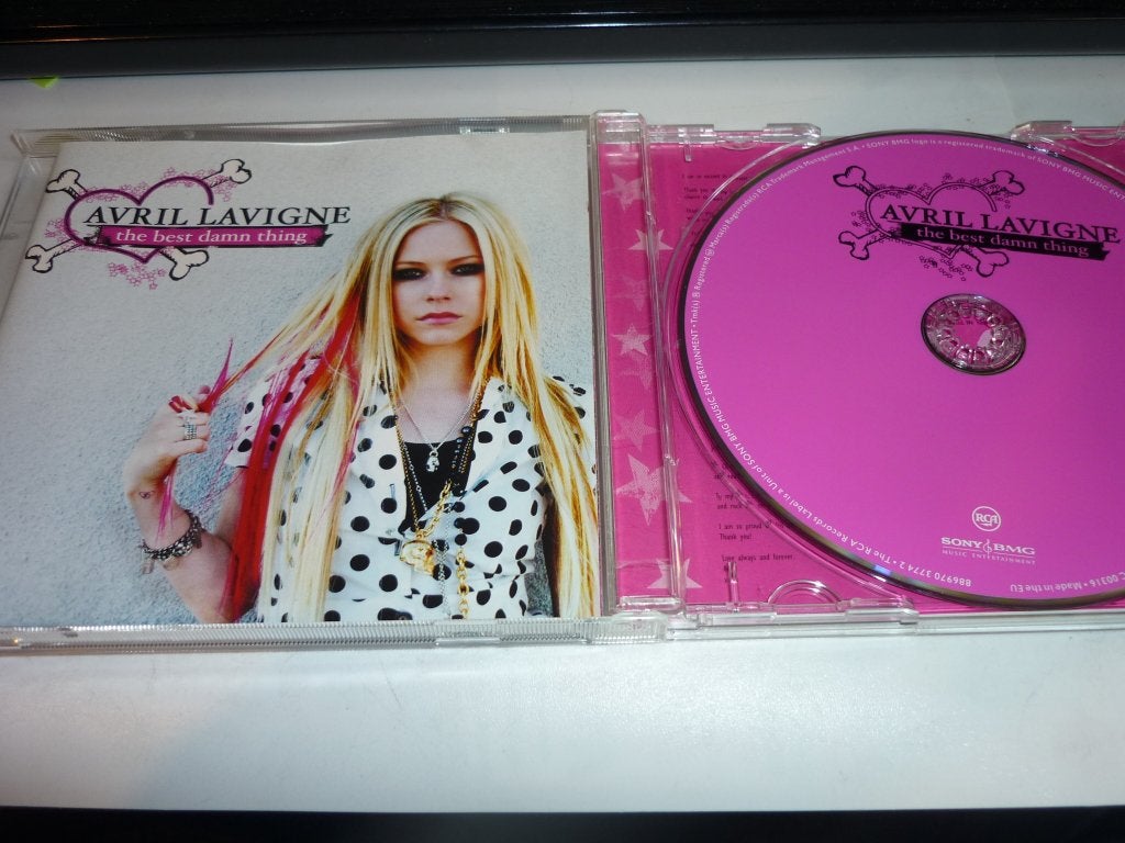 Avril Lavigne - The Best Damn Thing CD, Inclusief doosje, Zo goed als nieuw, Album, Verzenden