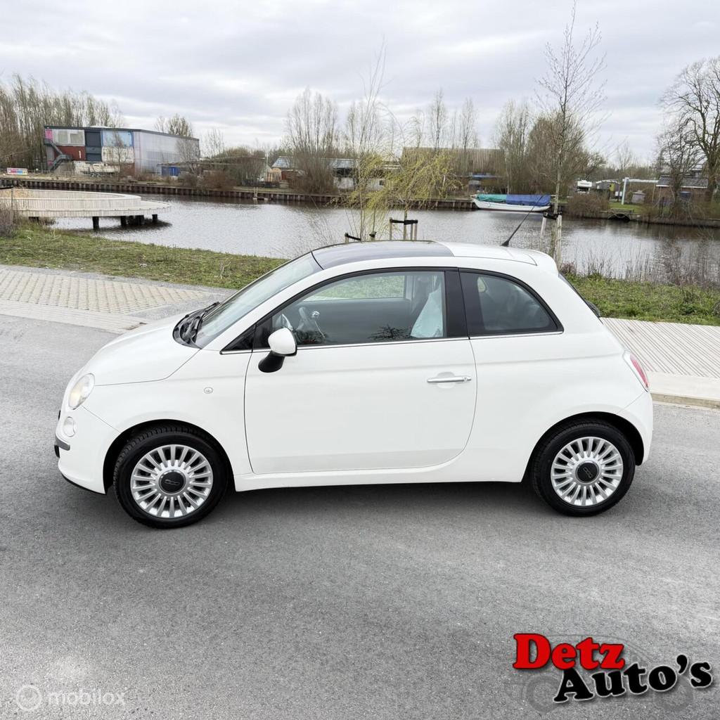 Fiat 500 1.2 Lounge, Auto's, Fiat, Bedrijf, Te koop, ABS, Airbags, Airconditioning, Alarm, Bluetooth, Boordcomputer, Centrale vergrendeling