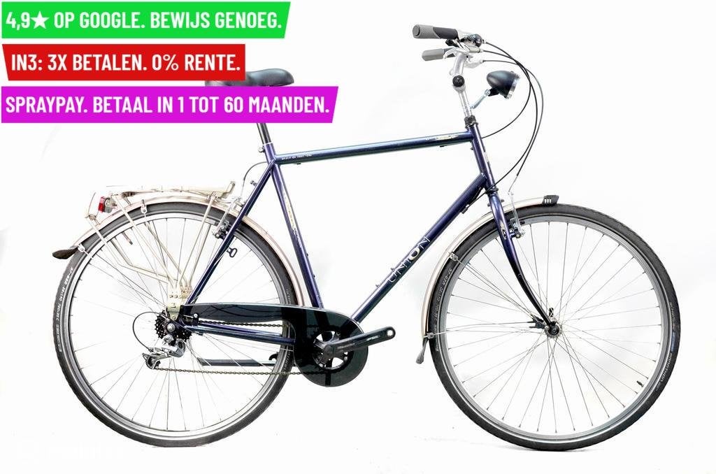 Sportivie Herenfiets Union Tracking 28"/60cm/7ver - Garantie, Overige merken, 9713 Bv Groningen, Gebruikt, Union