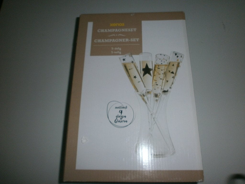 champagne glazen set, Ophalen of Verzenden, Nieuw, Overige typen