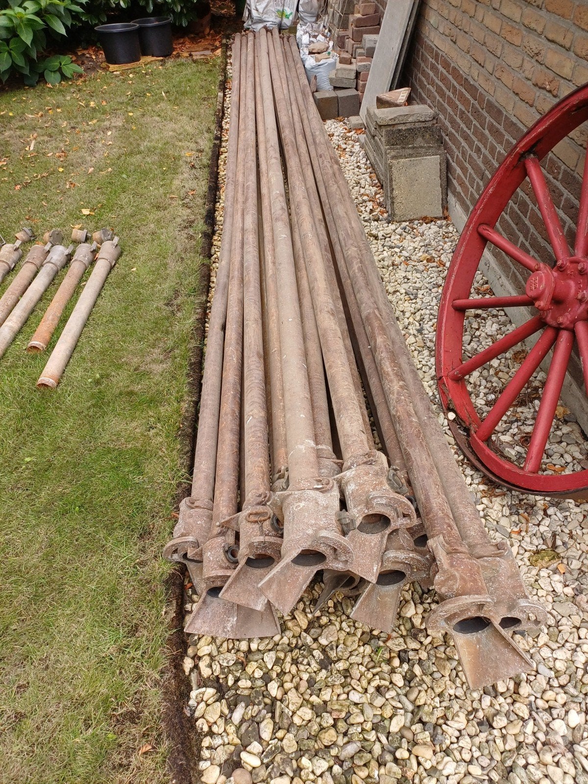 21 stuks 60mm beregeningsbuizen, Sihl 5,5W 7,5 ps 380V pomp, Tuin en Terras, Ophalen