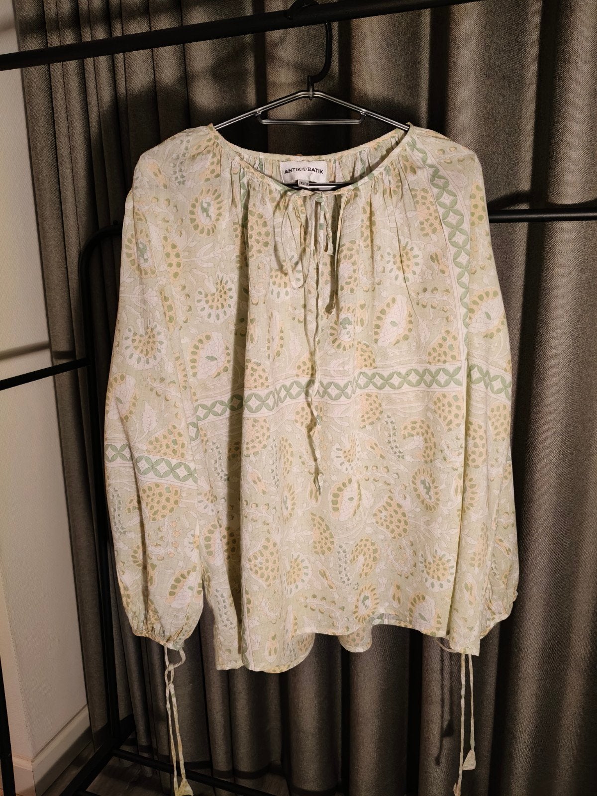Antik Batik Flavie Blouse XS/36 - Zo goed als nieuw, Beige, Ophalen of Verzenden, Zo goed als nieuw, Maat 36 (S)