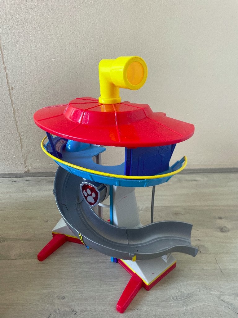 Paw Patrol Uitkijktoren met losse glijbaan, Ophalen, Gebruikt, Plastic