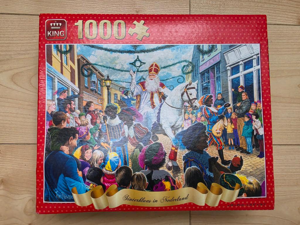 King Sinterklaas puzzel, Diversen, Ophalen of Verzenden, Gebruikt