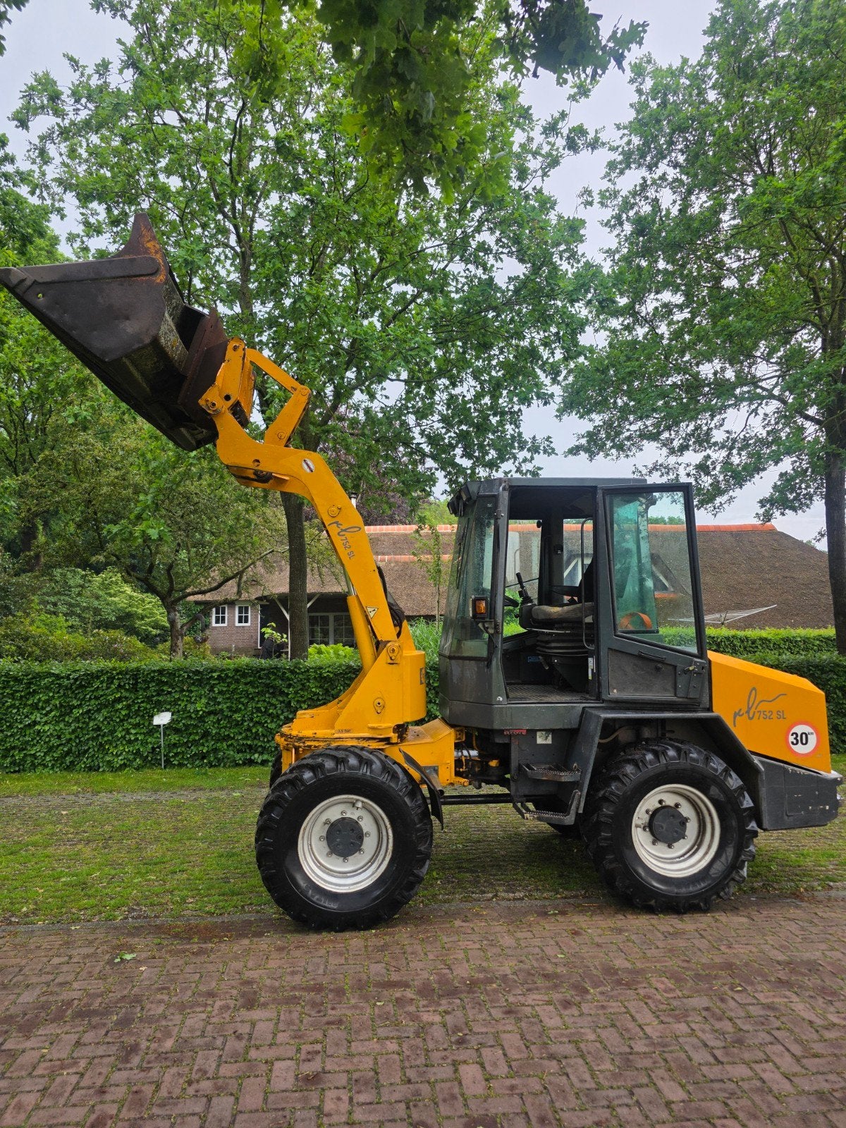 PAUS SL 752 RL shovel, Ophalen of Verzenden, Wiellader of Shovel
