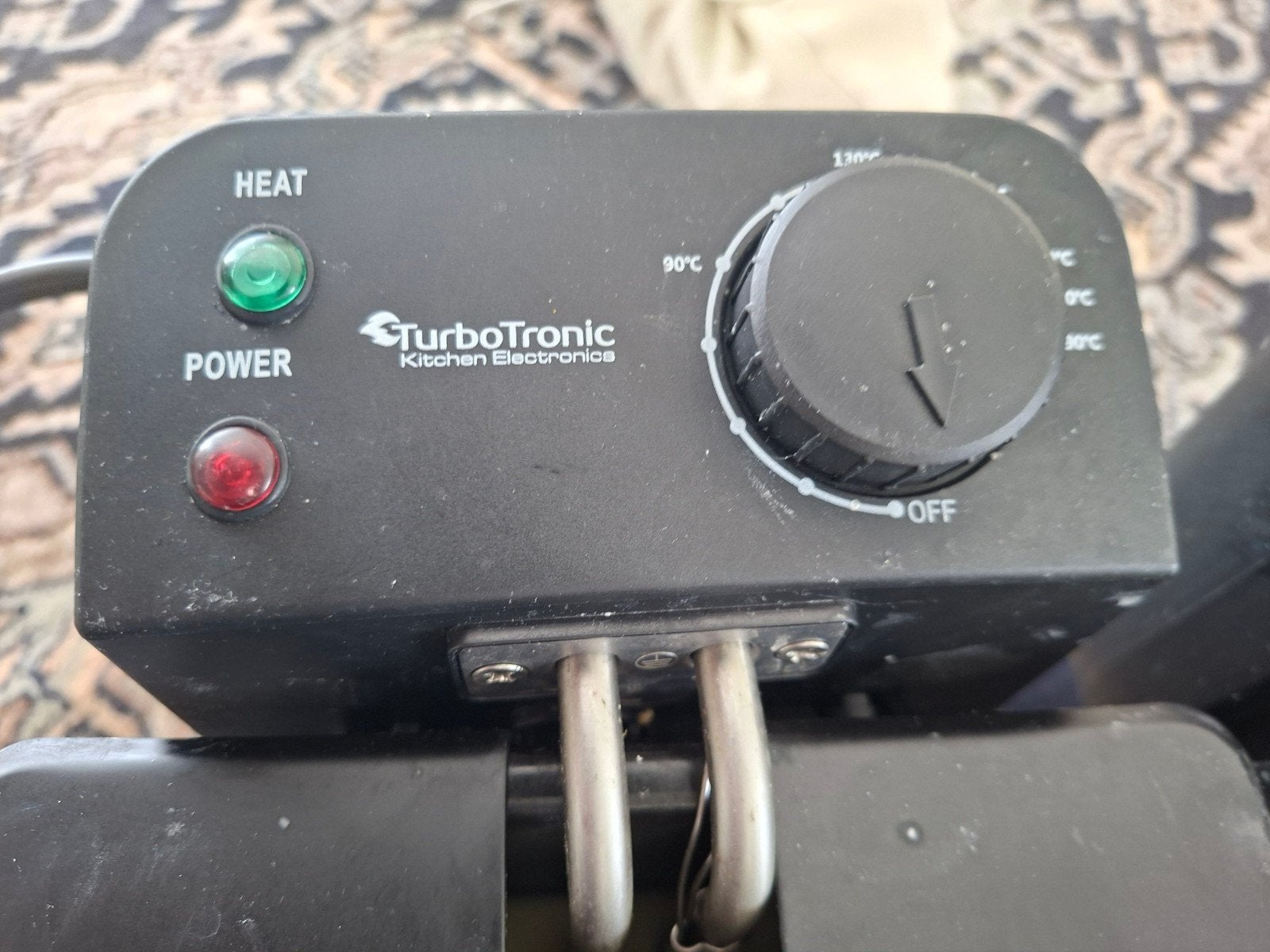 TurboTronic Duo-friteuse - Perfect voor grote gezinnen, 4 liter of meer, Ophalen of Verzenden, Gebruikt, Duo-friteuse