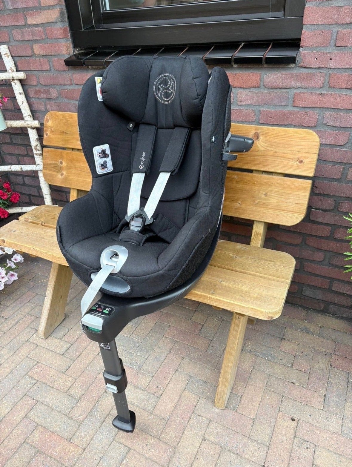 Cybex Sirona S i-Size autostoel met ISOFIX en newborn inlay, 0 t/m 18 kg, Verstelbare rugleuning, Zo goed als nieuw, Isofix