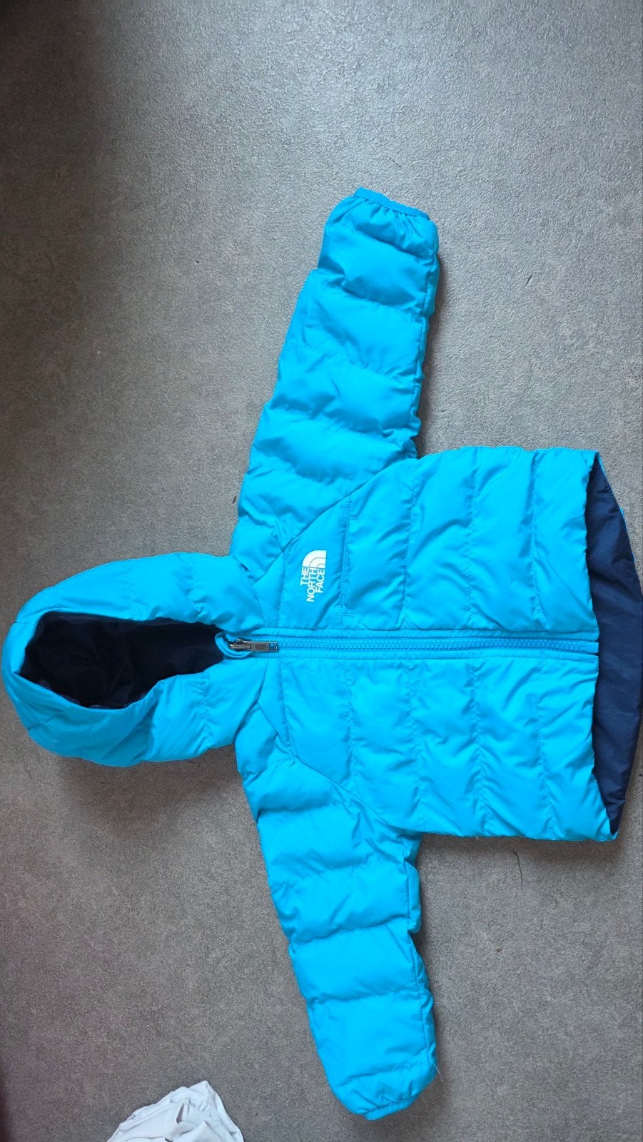 The North Face dubbelzijdige jas 9-12 maanden jongen, Ophalen of Verzenden, Zo goed als nieuw, The North Face, Jasje