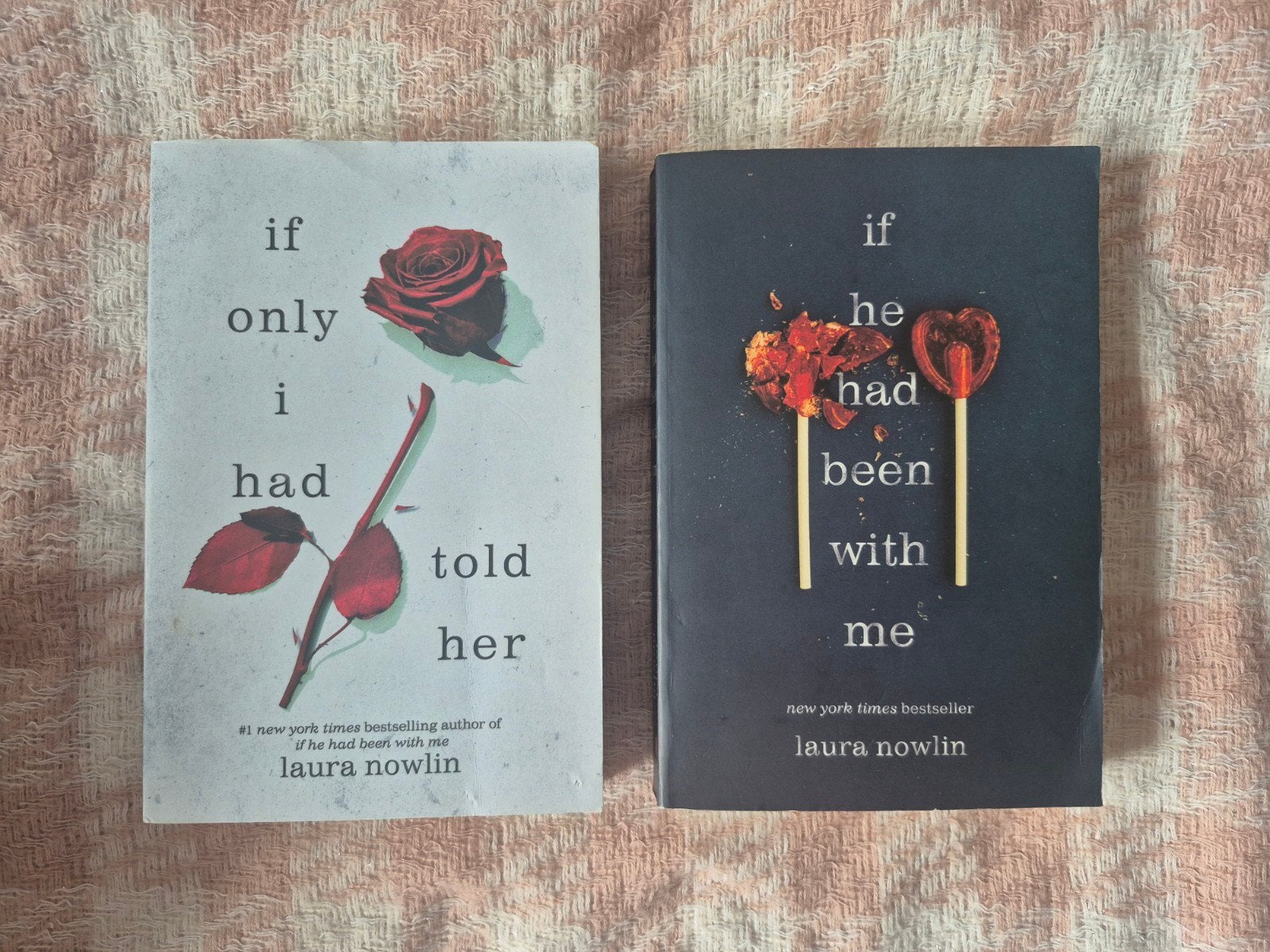 if only i had told her &if he had been with me -laura nowlin, Boeken, Ophalen of Verzenden, Zo goed als nieuw, Laura nowlin