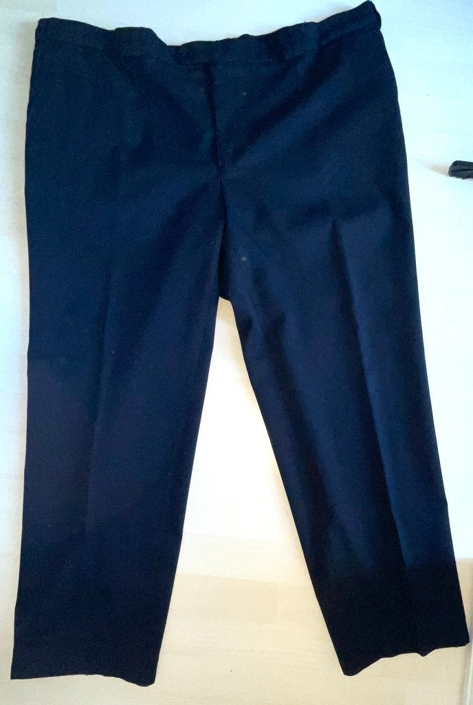 Herenpantalon donkerblauw, Kleding | Heren, Broeken en Pantalons, Blauw, Overige maten, Gedragen, C&A