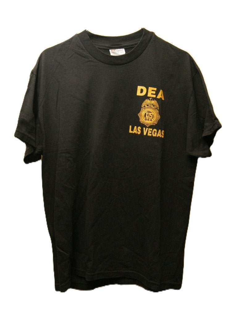 T-Shirt DEA Las Vegas maat M, Ophalen of Verzenden, Marechaussee, Amerika, Kleding of Schoenen
