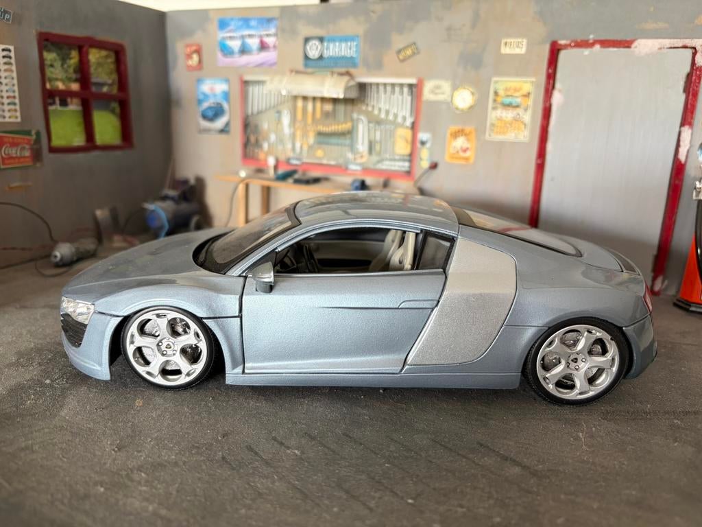Audi r8 v8Maisto, Ophalen of Verzenden, Zo goed als nieuw, Maisto