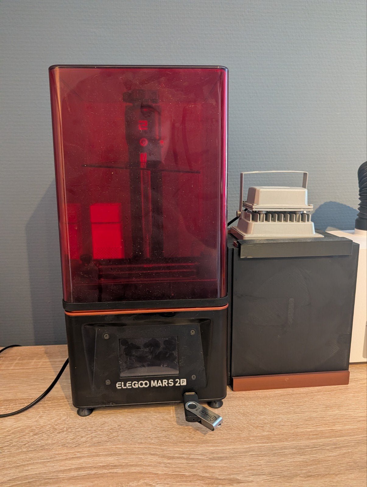 Elegoo Mars 2 Pro 3D Resin Printer, Computers en Software, 3D Printers, Gebruikt, Elegoo, Ophalen of Verzenden, Resin/Hars