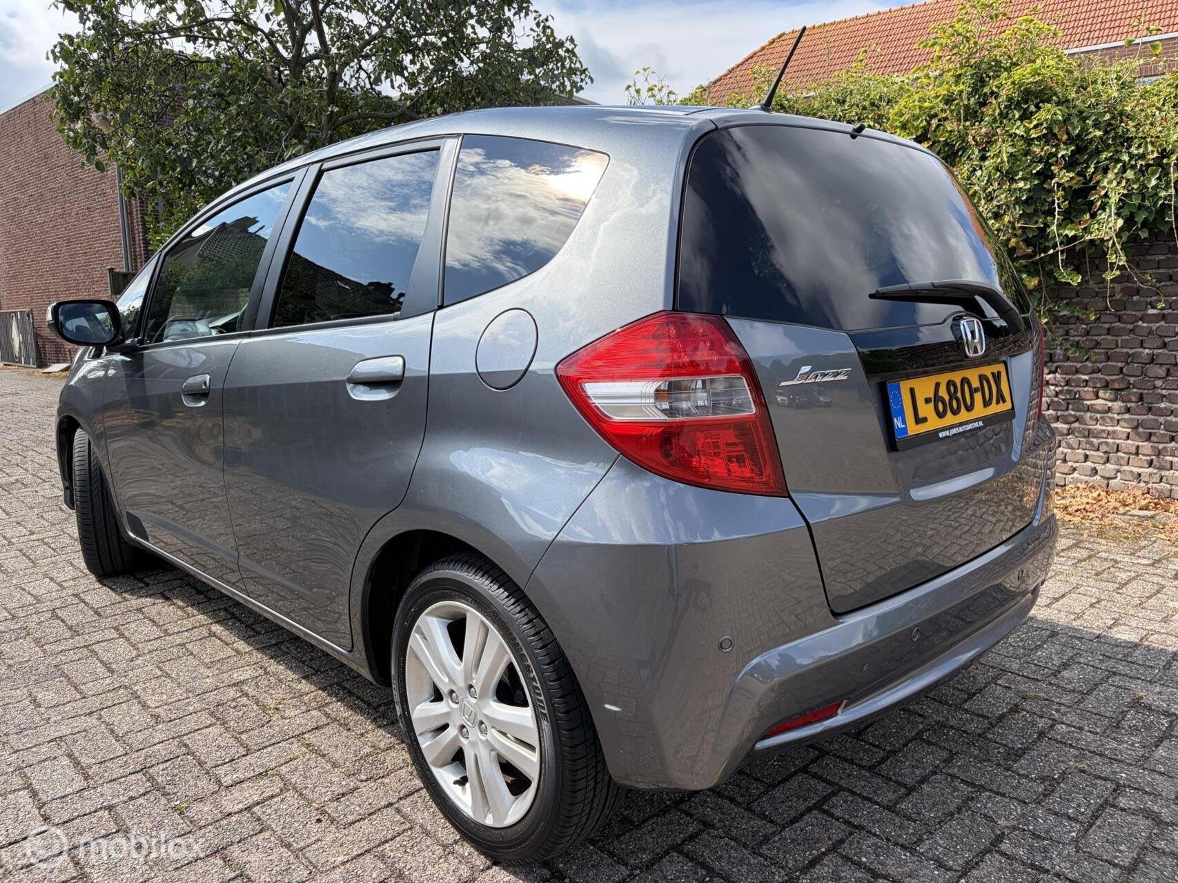Honda Jazz 1.4 Elegance AUTOMAAT Climate control / APK 05-27, Auto's, Euro 5, Stof, Gebruikt, Zwart