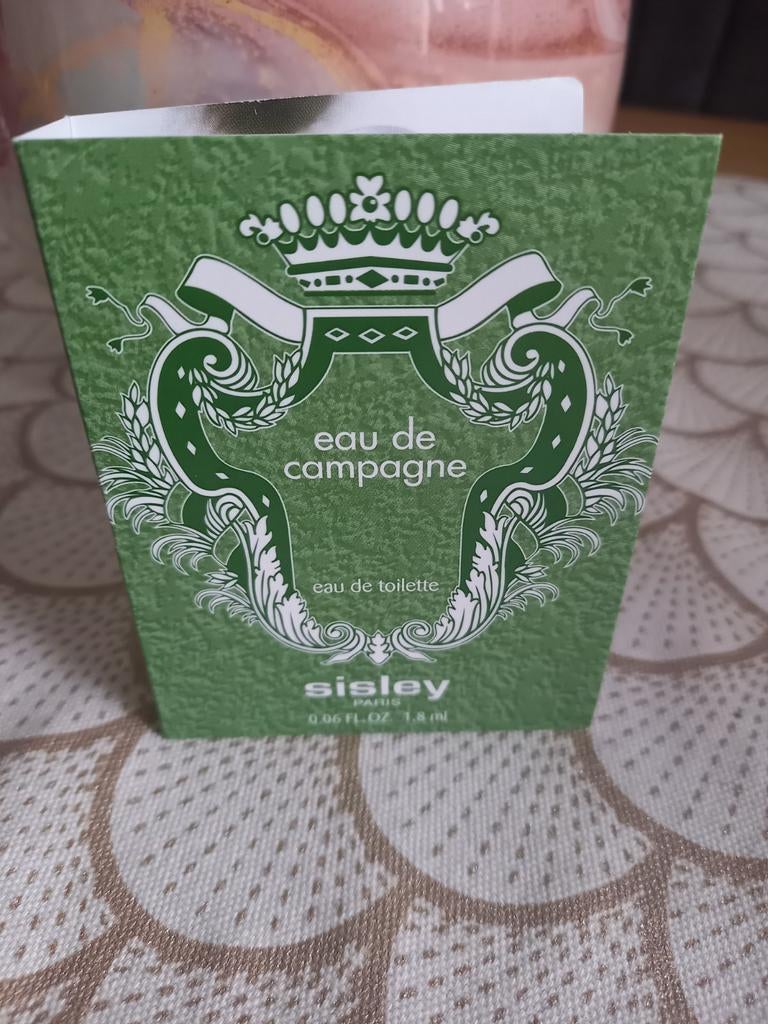 Proefje  Eau de Campagne van Sisley, Sieraden, Tassen en Uiterlijk, Uiterlijk | Parfum, Ophalen of Verzenden, Nieuw