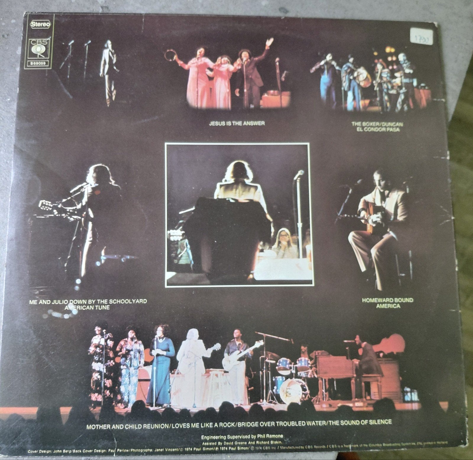 Live Rhymin' van Paul Simon, Ophalen of Verzenden