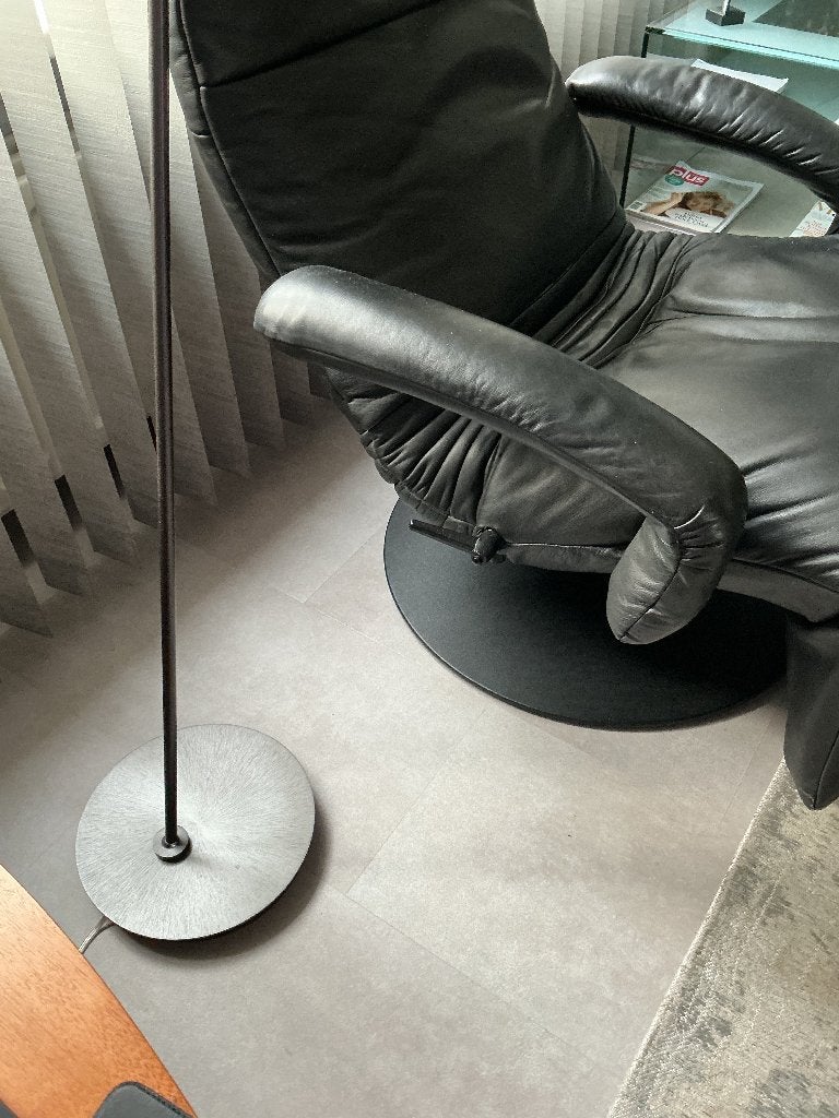 Te koop: Relax fauteuil, Ophalen, Gebruikt, Zwart, Leer