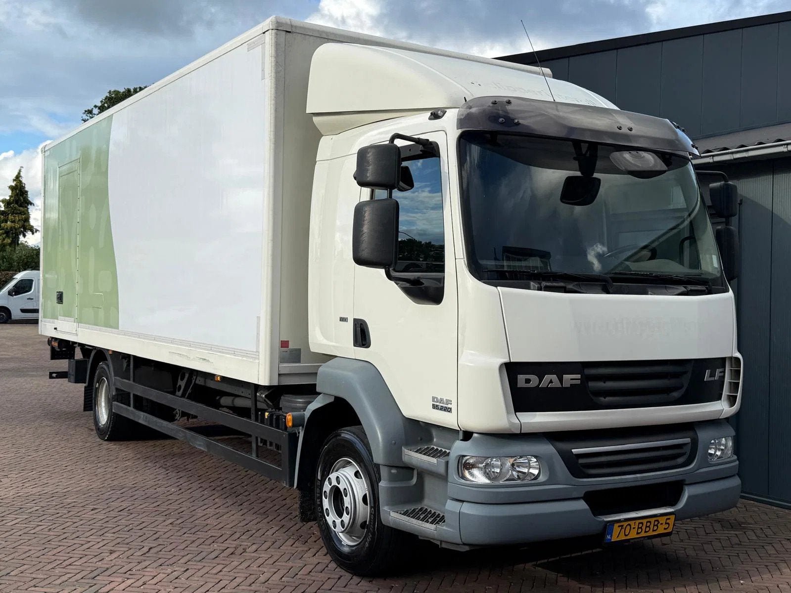DAF LF 55.220 EEV 6 Cilinder Bakwagen 730 x 250 x 237 Origin, Auto's, Automaat, Euro 5, Achterwielaandrijving, Wit
