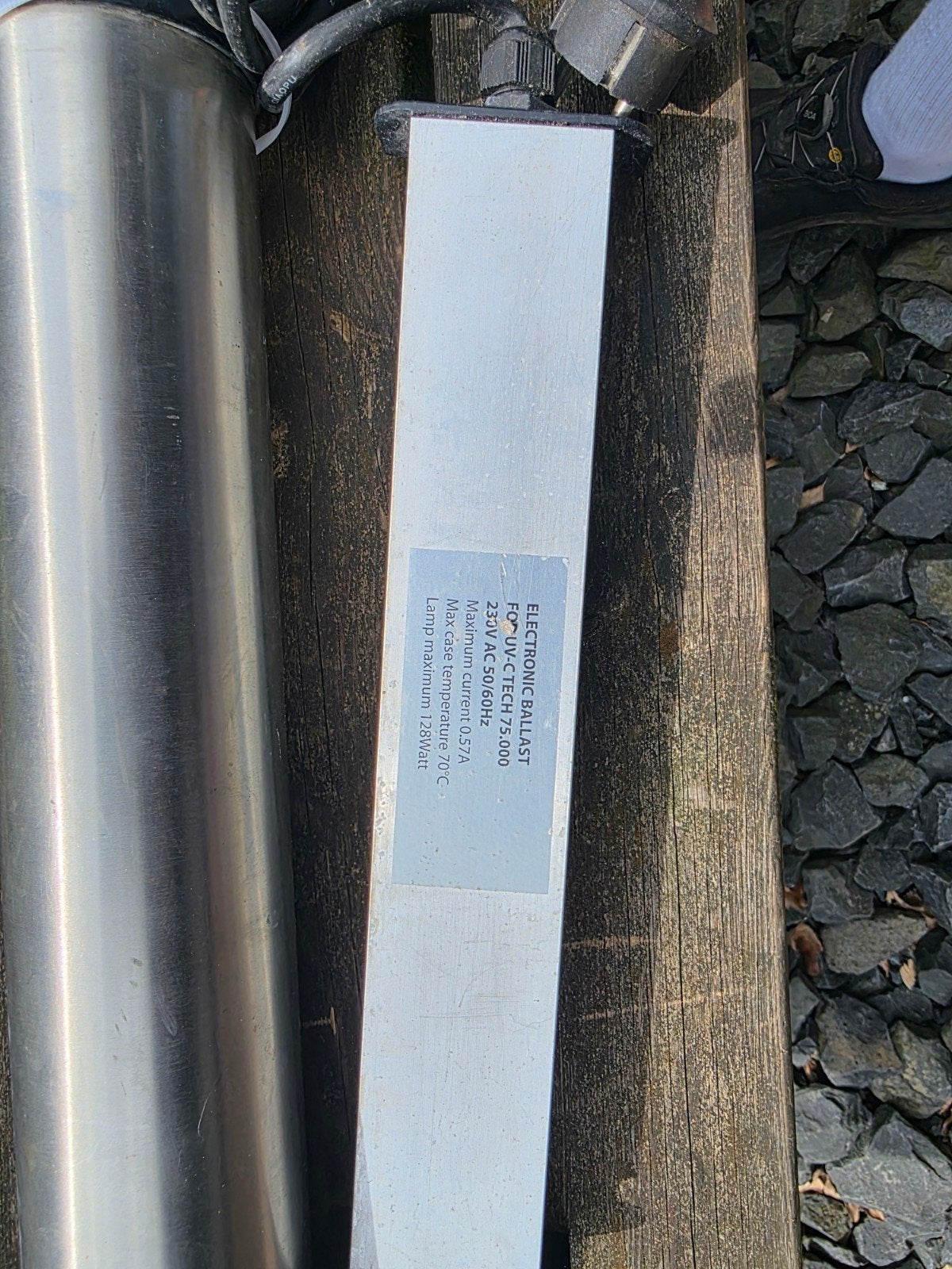 Goede 75watt rvs uvlamp, Ophalen, Gebruikt, Overige typen
