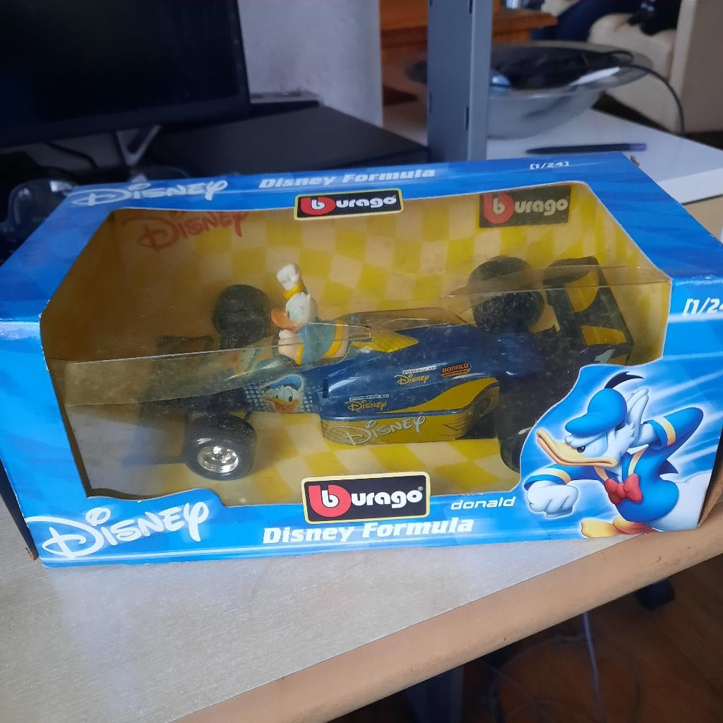 BBurago Disney Formula "Donald", Ophalen of Verzenden, Bburago