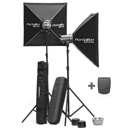 Elinchrom D-Lite Studio Kit 2x400ws, Ophalen, Zo goed als nieuw, Lamp of Flitsset