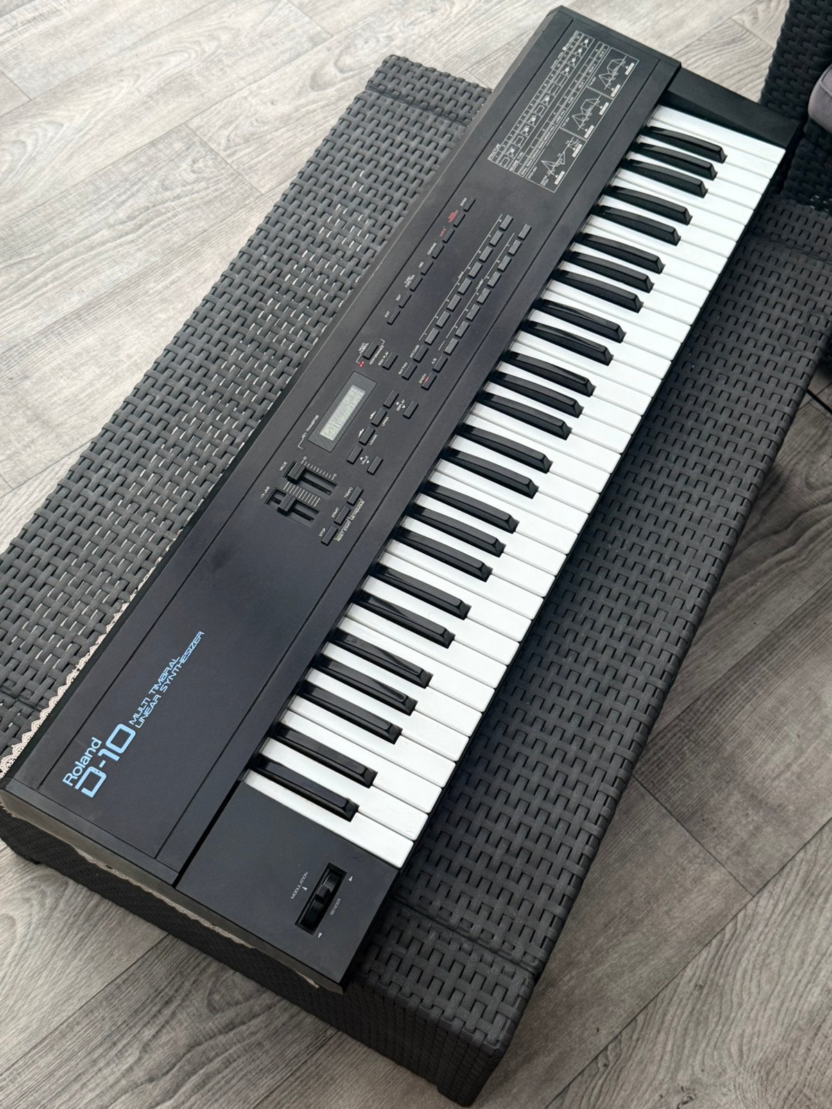 Roland D-10 digitale synthesizer,, Muziek en Instrumenten, Ophalen, Gebruikt, 61 toetsen, Roland