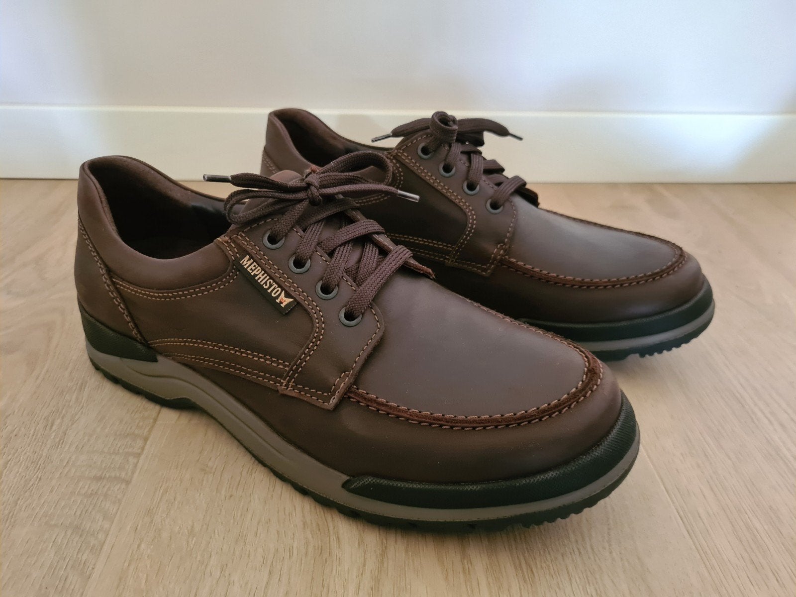 Nieuwe MEPHISTO heren schoenen, maat 45, donkerbruin, Kleding | Heren, Bruin, Nieuw, Ophalen of Verzenden, Mephisto
