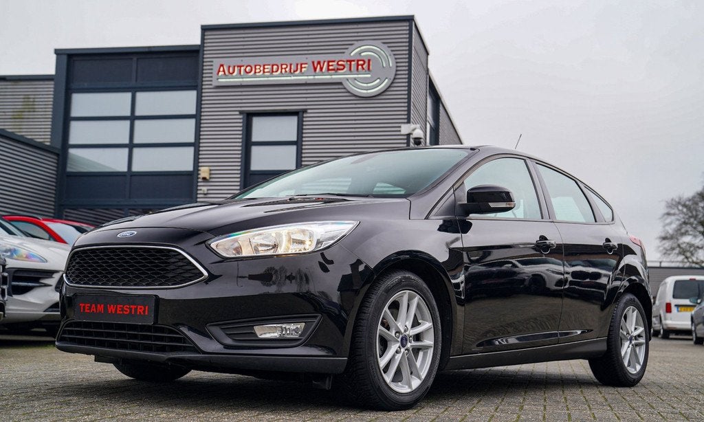 Ford FOCUS 1.6 TI-VCT Titanium | Cruise Control | AC | Multi, 1596 cc, 4 cilinders, 1210 kg, Zwart