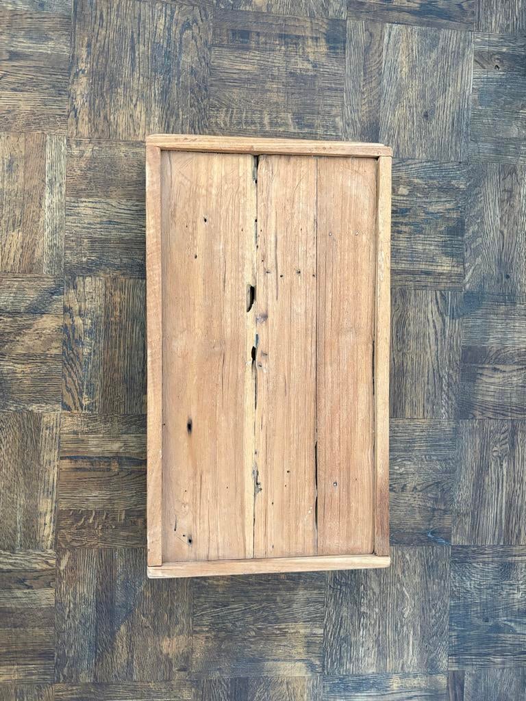 Houten plateau, Ophalen of Verzenden, Gebruikt, Bruin, Hout