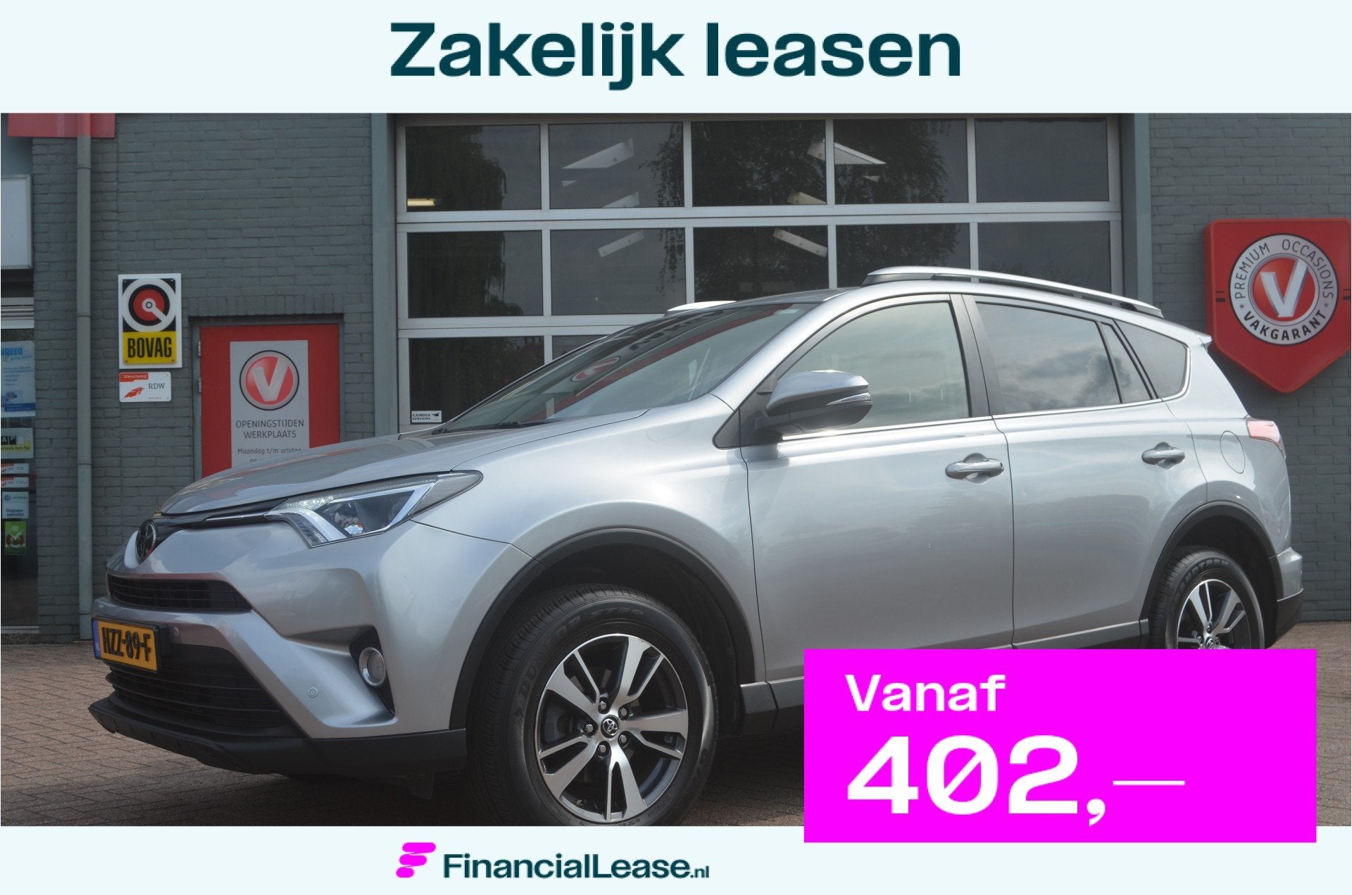 Toyota RAV4 2.0 Dynamic 4WD AUTOMAAT 12 mnd garantie