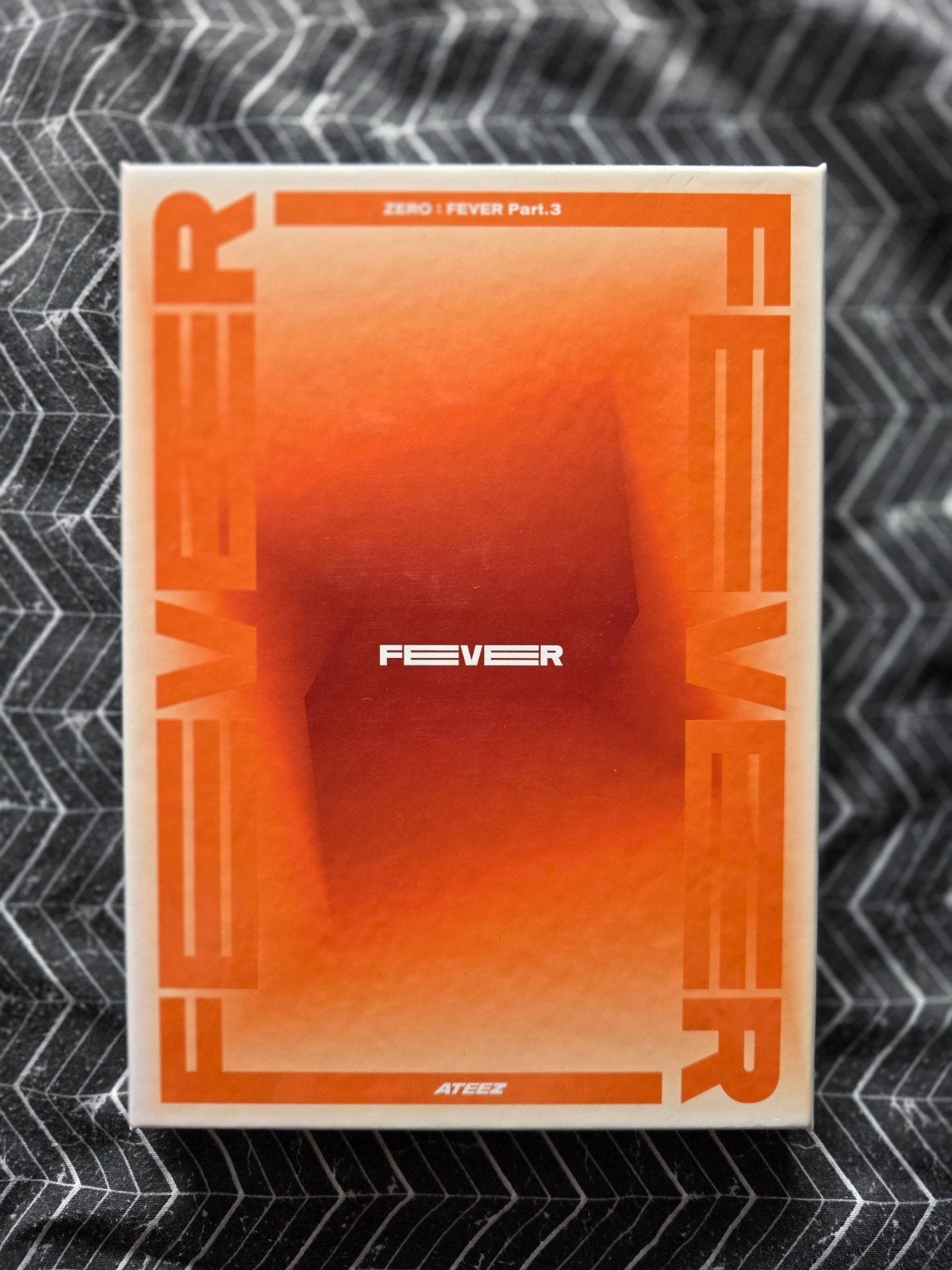 ATEEZ ZERO: FEVER Part.3 Album (Orange), K-pop, Inclusief boekje, Ophalen of Verzenden, Zo goed als nieuw