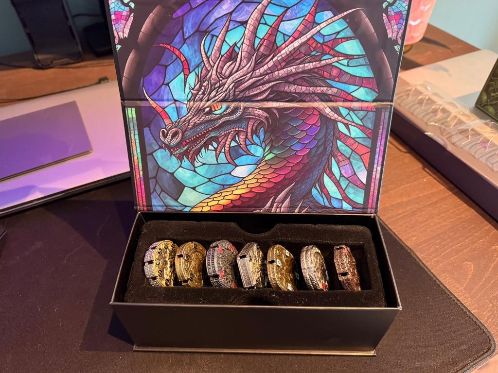 FlipDie Dice Coin - Yarro Studios Dnd dobbelstenen, Ophalen of Verzenden, Nieuw, Overige soorten, Toebehoren