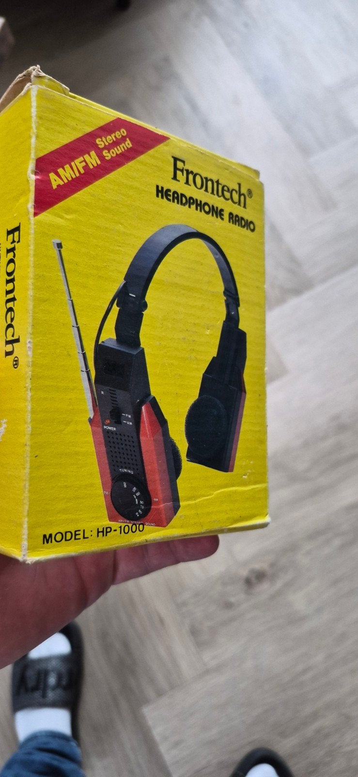 Frontech HP-1000 Radio - Nieuw in doos voor verzame, Audio, Tv en Foto, Overige merken, Nieuw, Ophalen of Verzenden, Over-ear