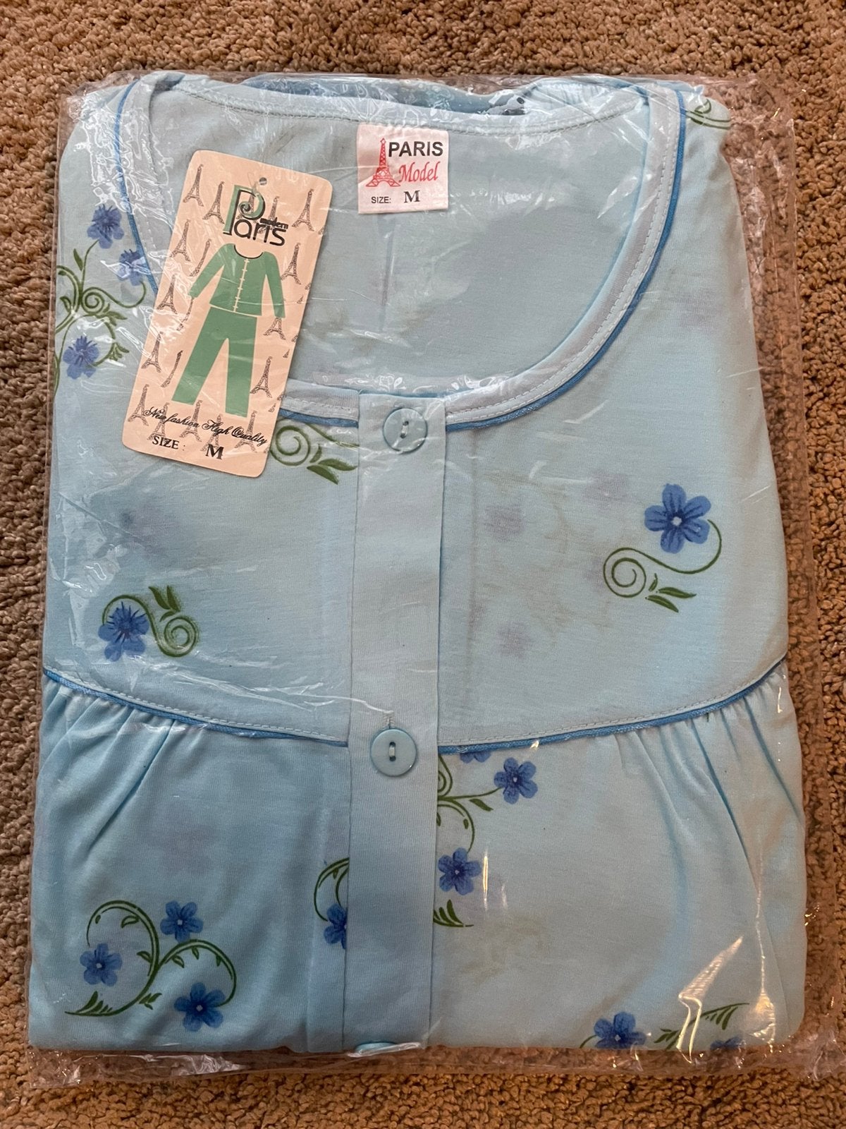 Katoenen Pyjama M Nieuw., Kleding | Dames, Verzenden, Nieuw, Maat 38/40 (M)