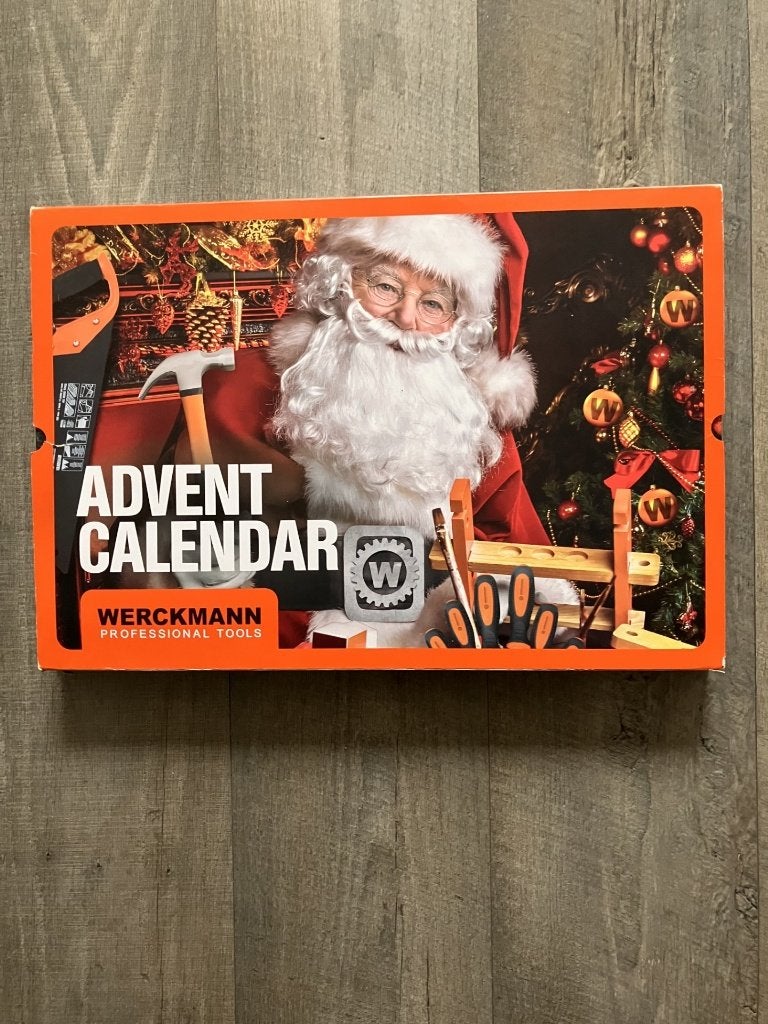 Werckmann adventskalender gereedschap 24-delig (roze), Ophalen of Verzenden, Nieuw