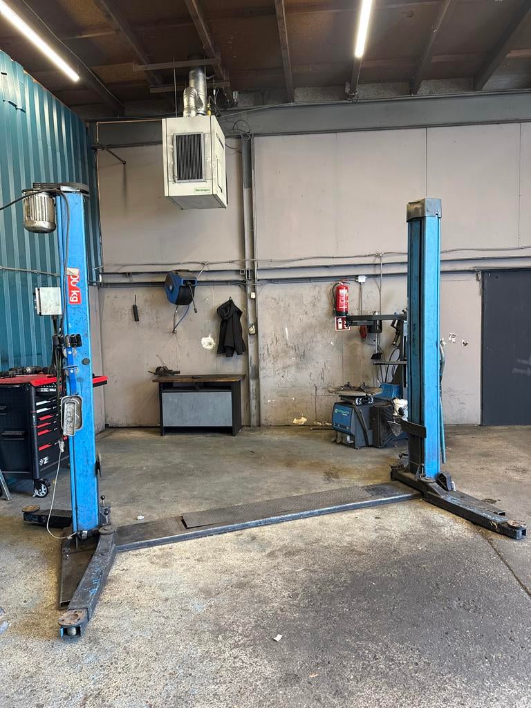 2-Koloms hefbrug 2500 kg - Werkplaatslift, Ophalen, Gebruikt, Hofmann, Hofmann