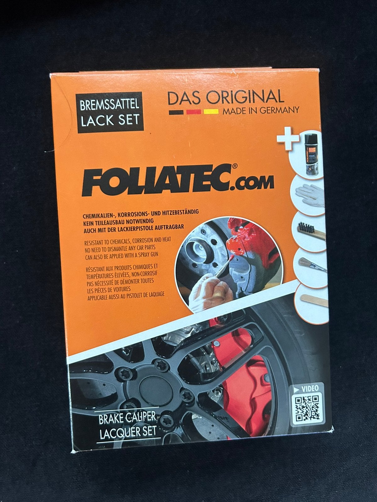 Foliatec remklauw verf midnight zwart (nieuw), Ophalen of Verzenden, Nieuw