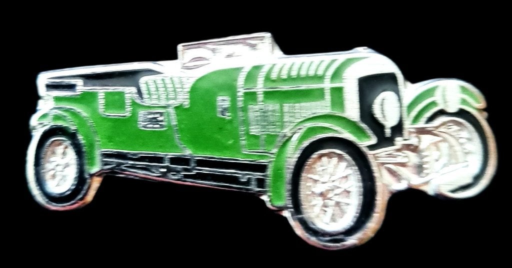 Bentley Blower afbeelding pin- groen, Ophalen of Verzenden, Nieuw, Transport, Speldje of Pin