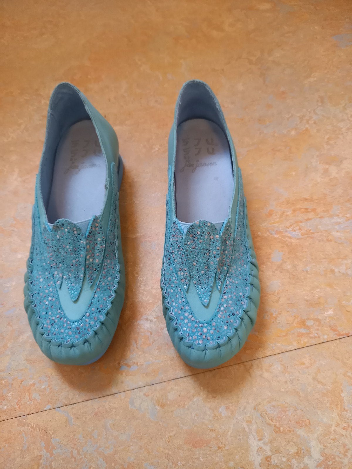 Jan Jansen instap schoenen aqua blauw maat 38, Kleding | Dames, Schoenen, Blauw, Instappers, Jan Jansen, Ophalen of Verzenden