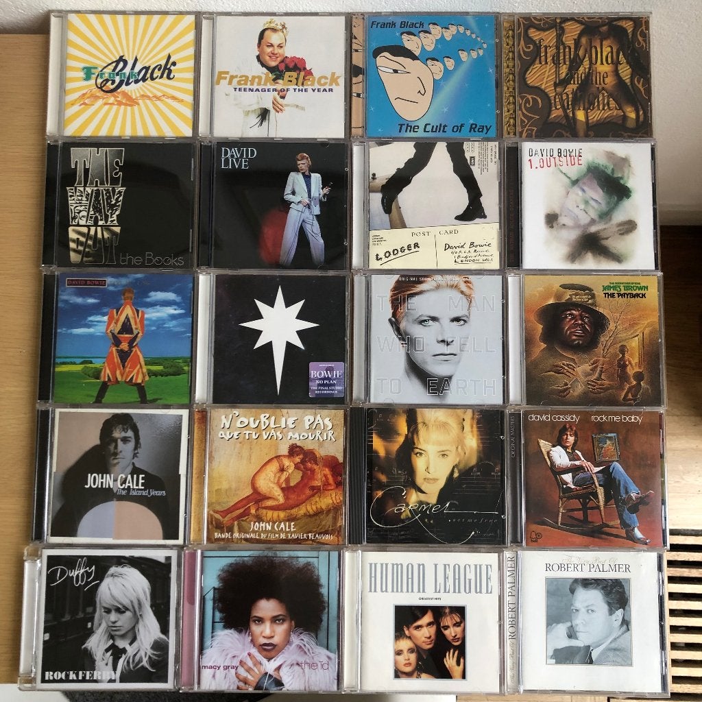32 cd verzameling Bowie etc + NAD C538 + Audioquest Cinnamon, Cd's en Dvd's, Ophalen of Verzenden, Zo goed als nieuw, Poprock