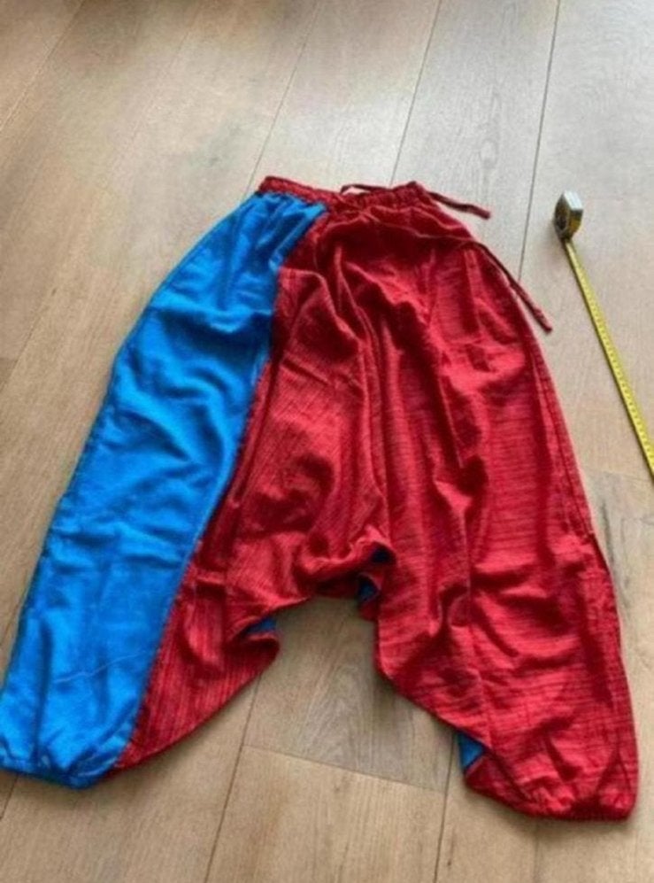 Harembroek one size nieuw katoen, Maat 38/40 (M), Blauw, Nieuw, Ophalen of Verzenden