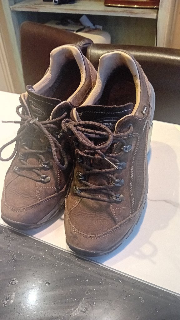 Meindl leren wandelen schoenen maat 41,5, Sport en Fitness, Ophalen, Gebruikt, Schoenen