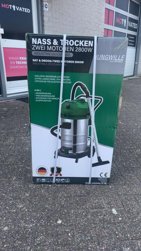 Nass & Trocken Industriële Nat- en Droogzuiger 2800W, Witgoed en Apparatuur, Stofzuigers, Verzenden, Nieuw