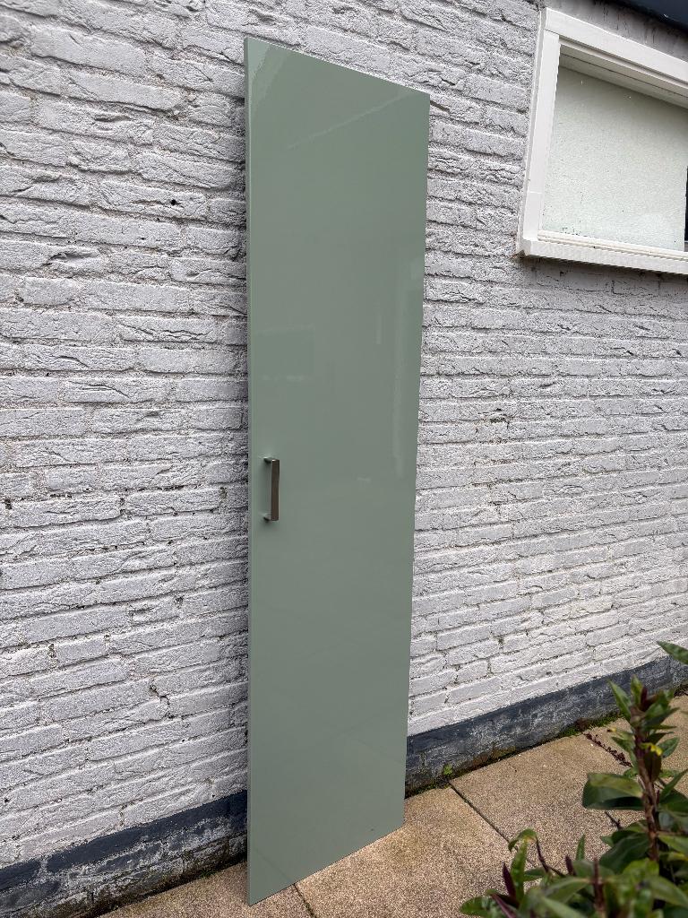 ikea pax deuren groen met handgreep, Ophalen, 50 tot 100 cm, Zo goed als nieuw, Ikea PAx
