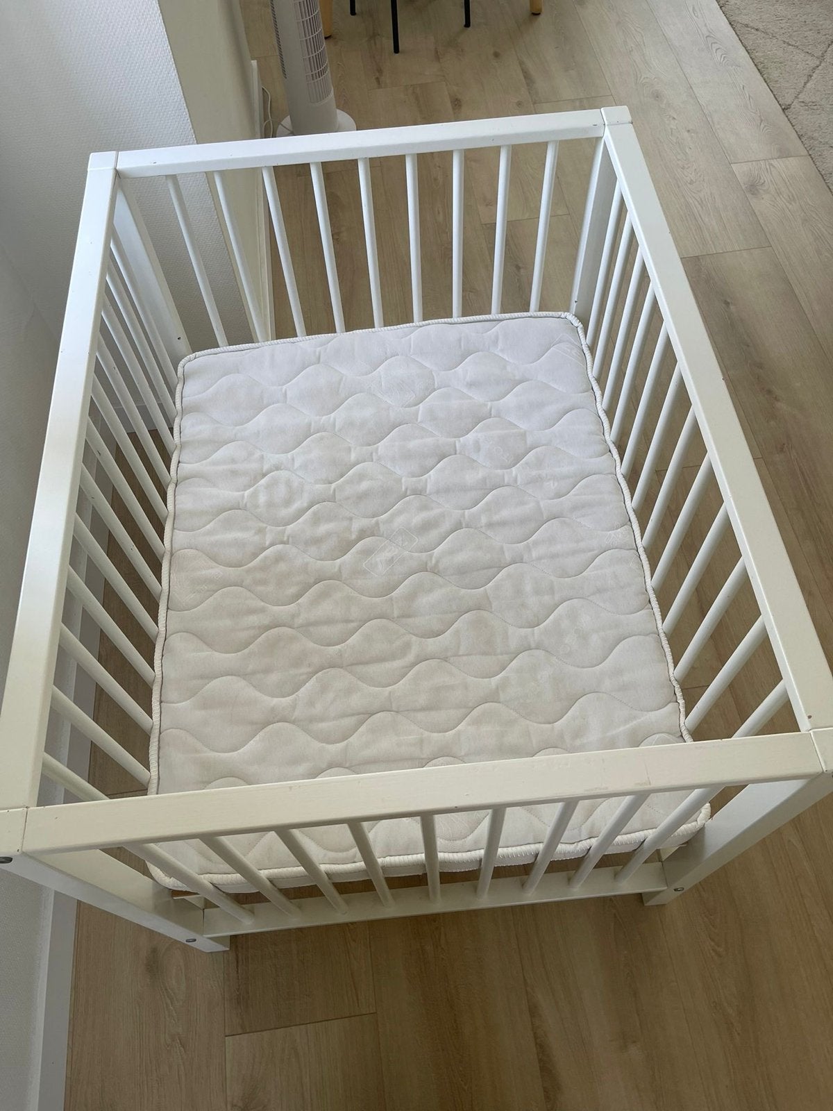 Quax baby box Wit - Inclusief Matras, Ophalen of Verzenden, Gebruikt, Ledikant