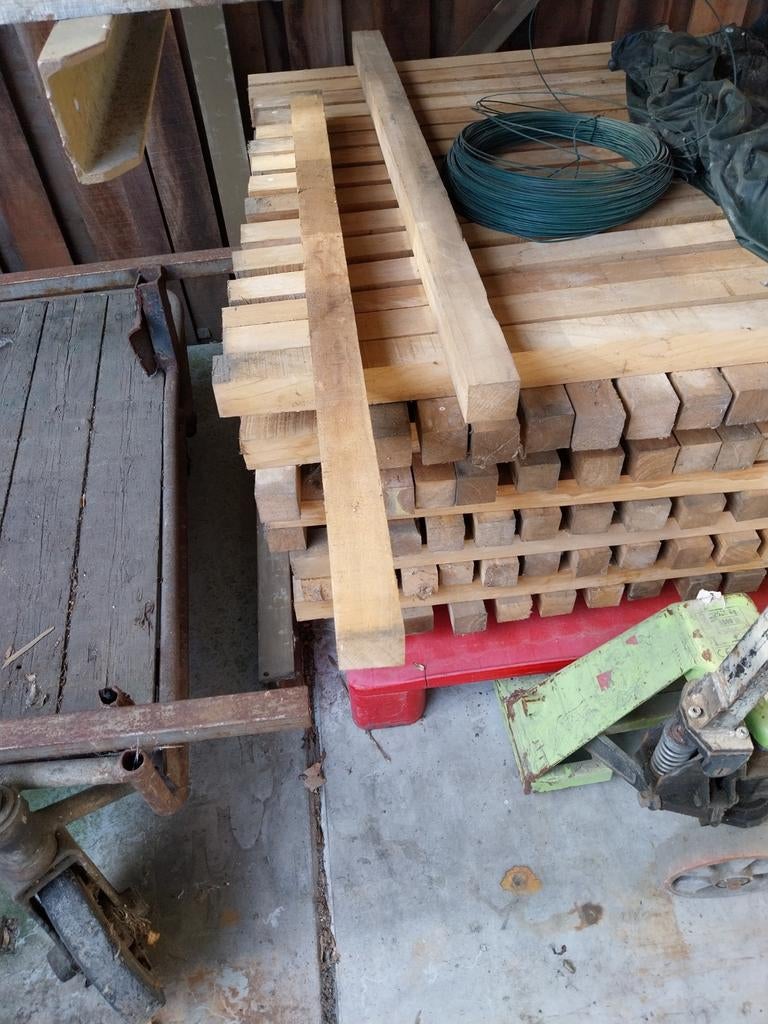 Teak, Doe-het-zelf en Verbouw, Hout en Planken, Minder dan 25 mm, Ophalen of Verzenden, Plank, Minder dan 200 cm