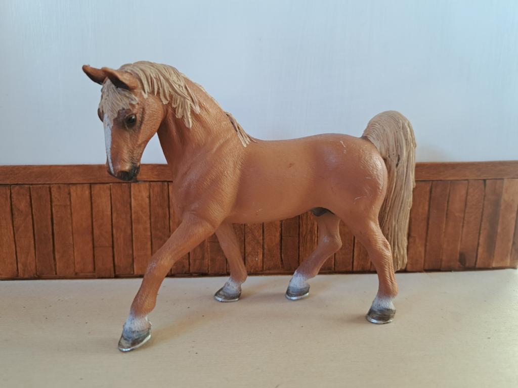 Schleich tennessee walker ruin, Ophalen of Verzenden, Zo goed als nieuw, Paard, Beeldje of Figuurtje