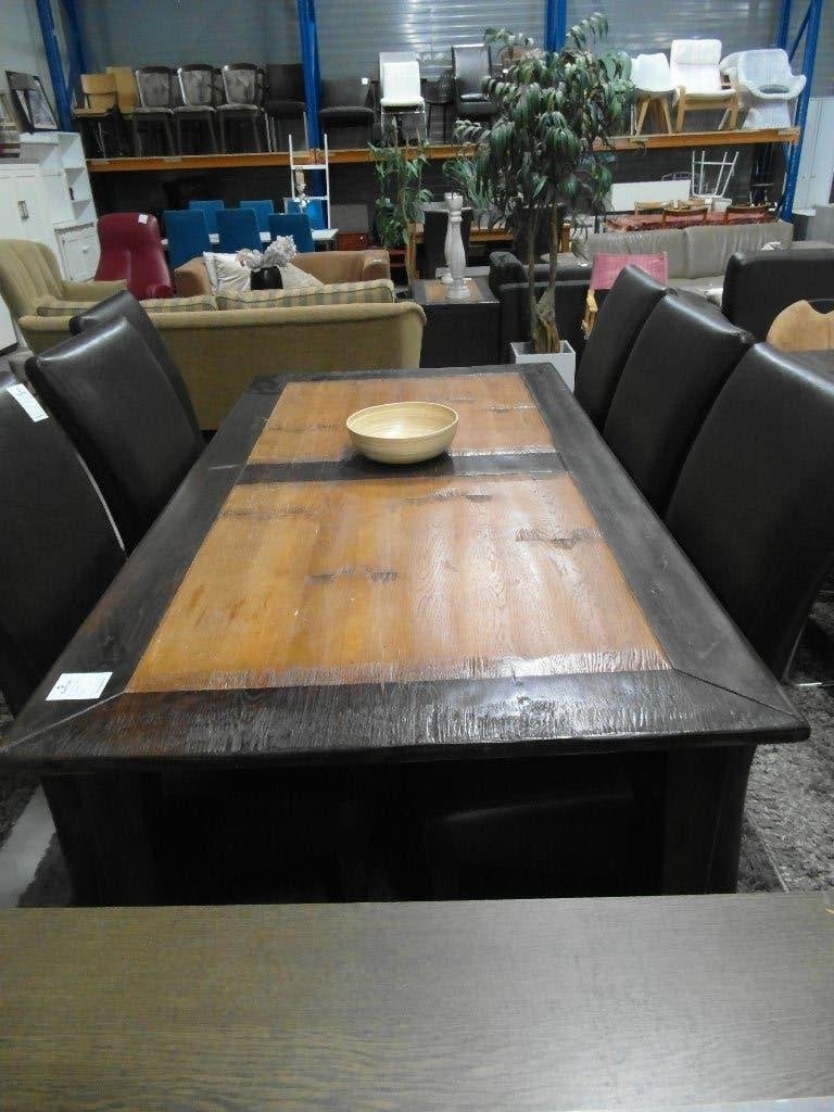 Eettafels en stoelen 2switchonline, Ophalen, 200 cm of meer, 50 tot 100 cm, Zo goed als nieuw