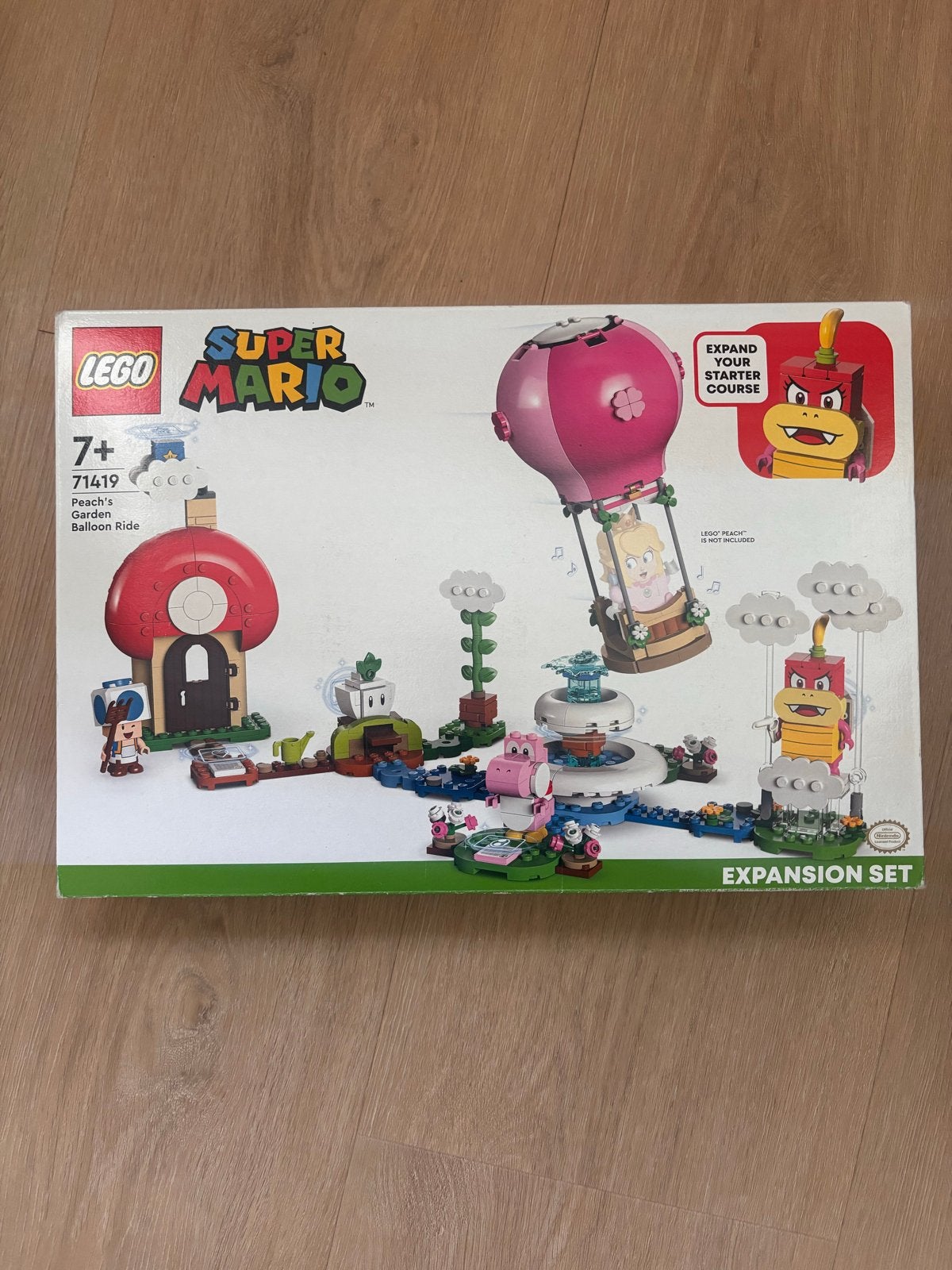 LEGO Super Mario Peach's Garden Balloon Ride Uitbreidingsset, Ophalen of Verzenden, Nieuw, Overige merken